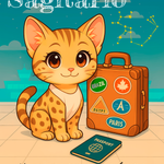 Sagitario – Astrogatos Kawaii