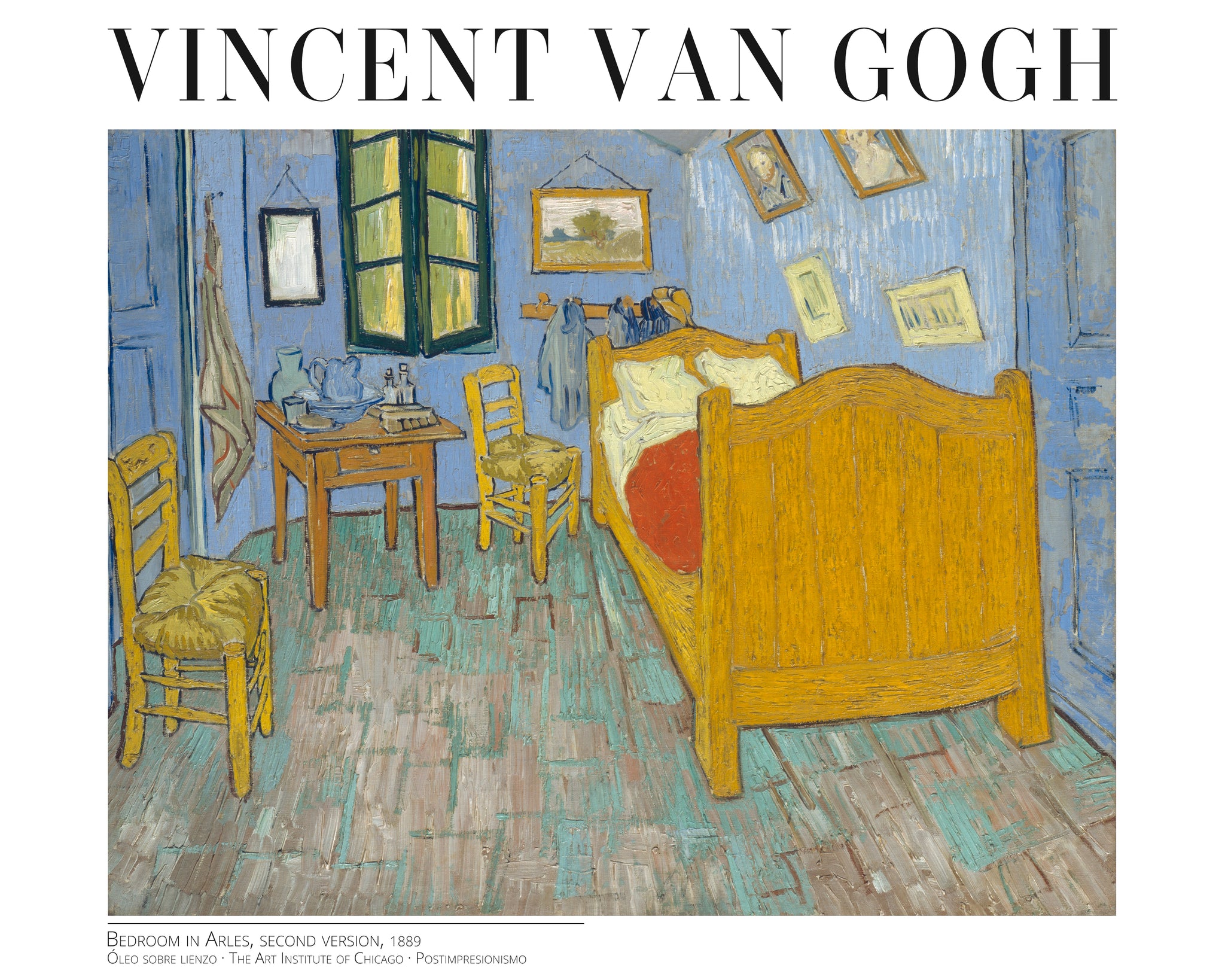 Bedroom in Arles, Second version