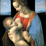 La Virgen con el niño (Madonna Litta)