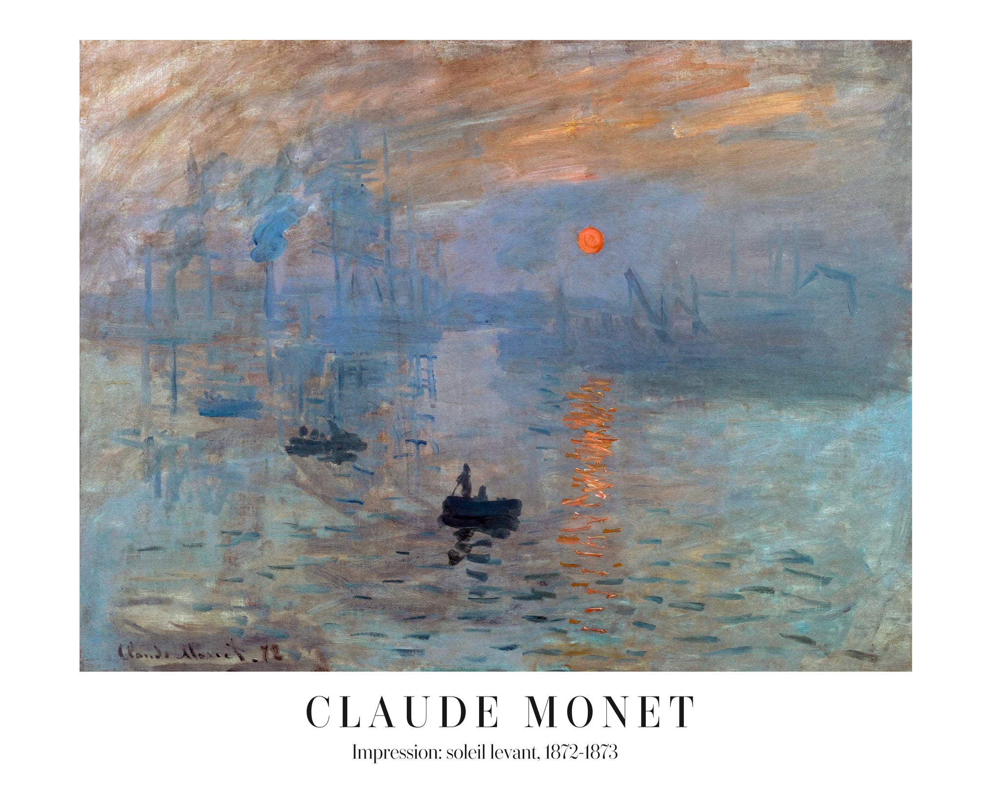Impression, soleil levant