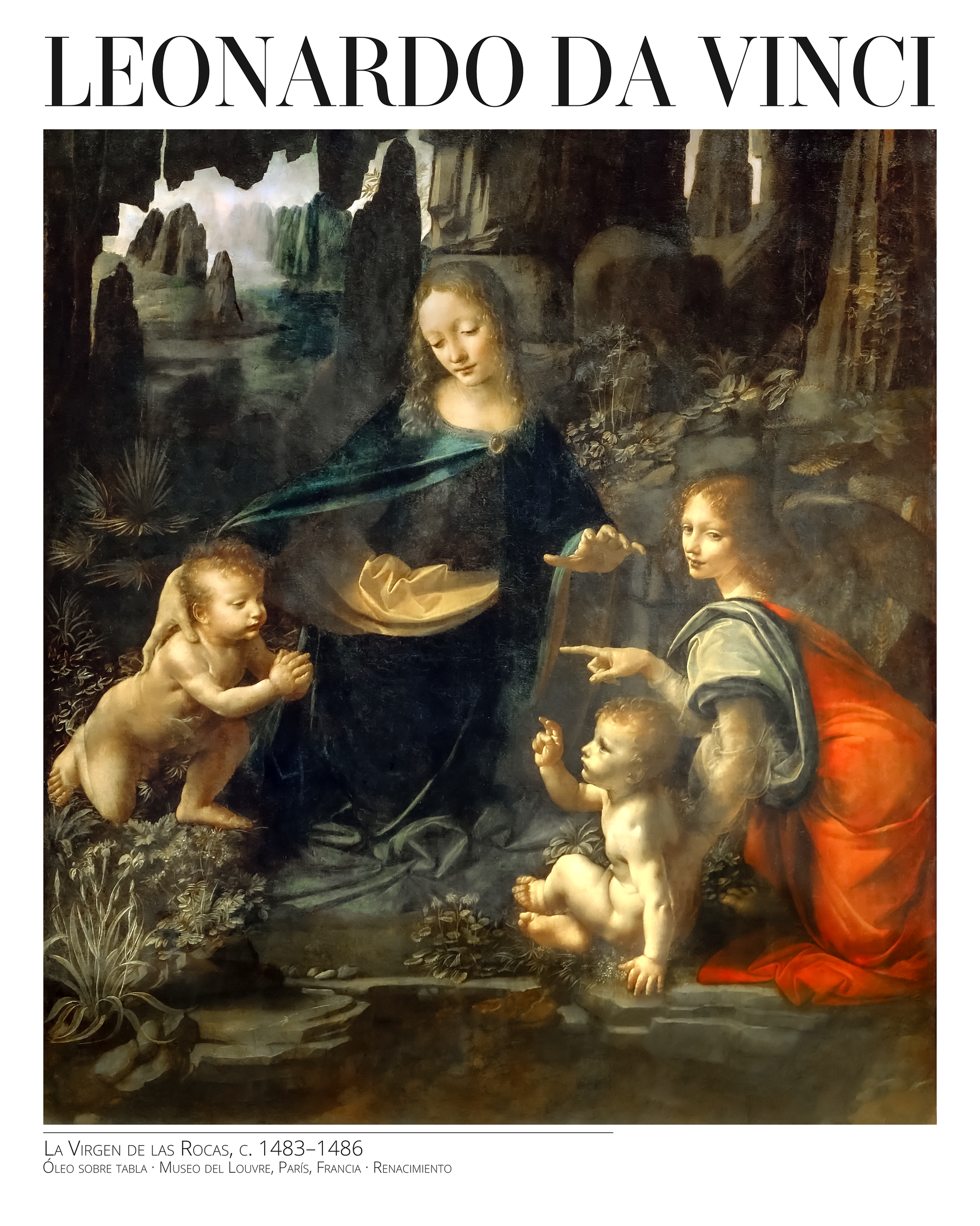 La Virgen de las Rocas
