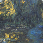 Water-Lily Pond and Weeping Willow