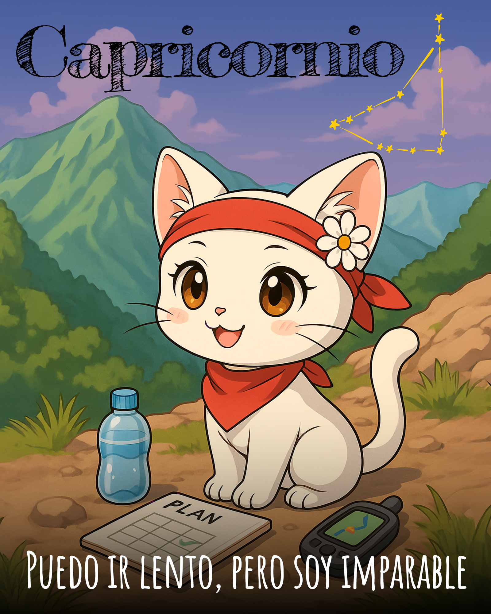 Capricornio – Astrogatos Kawaii