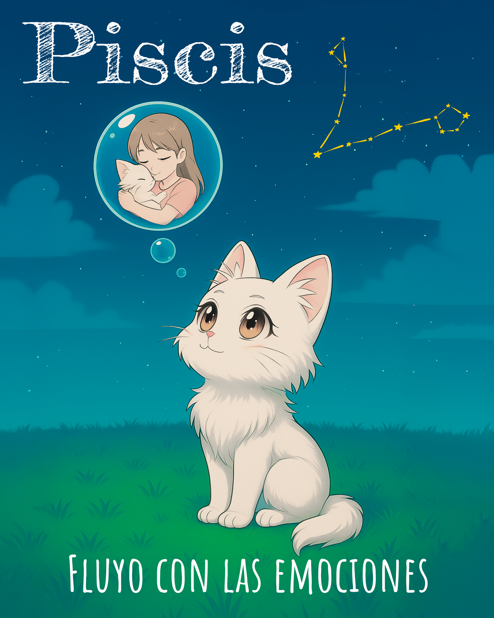 Piscis – Astrogatos Kawaii