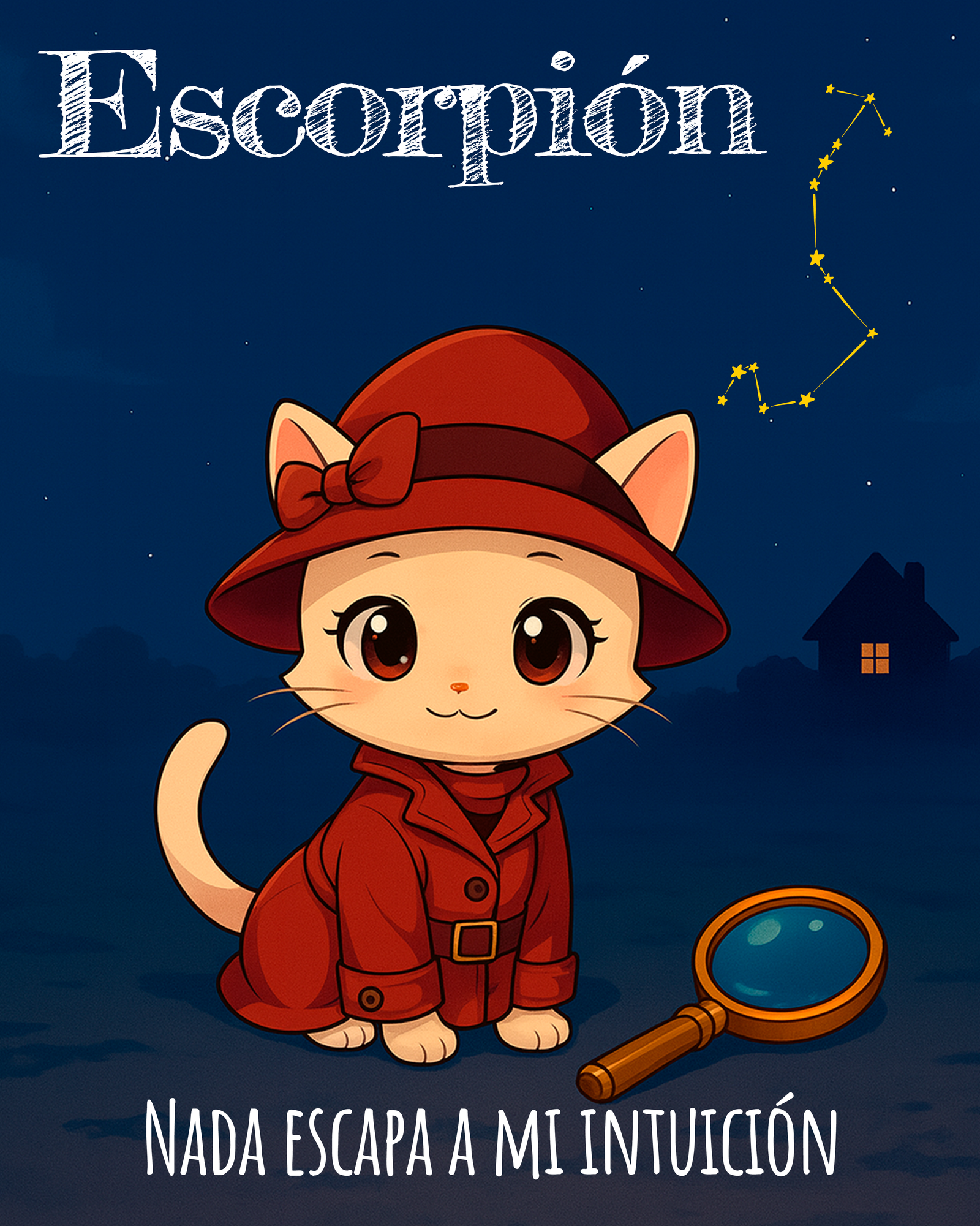 Escorpión – Astrogatos Kawaii