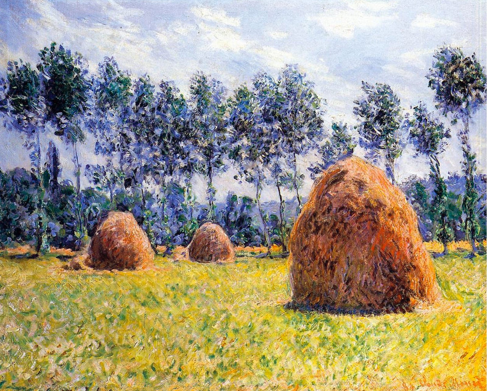 Haystacks at Giverny