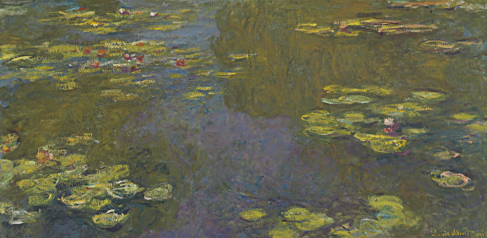 Le bassin aux nymphéas