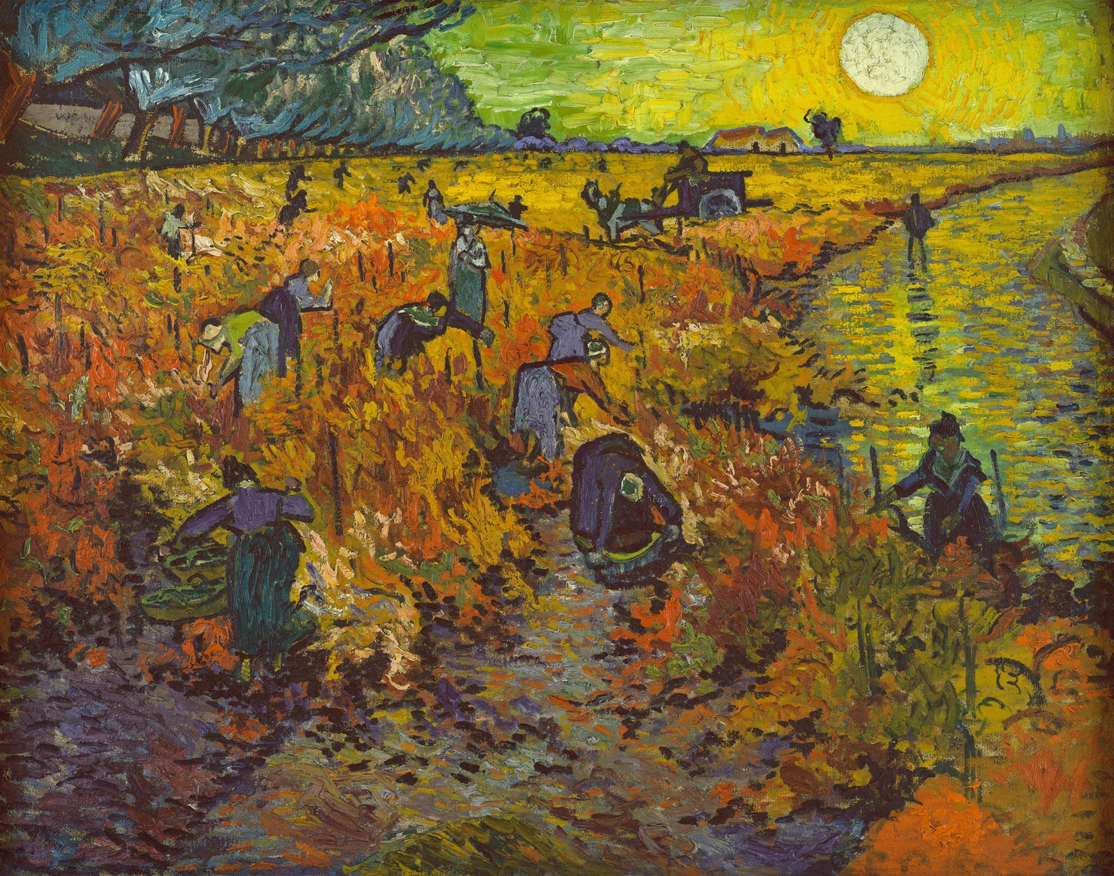 The Red Vineyard